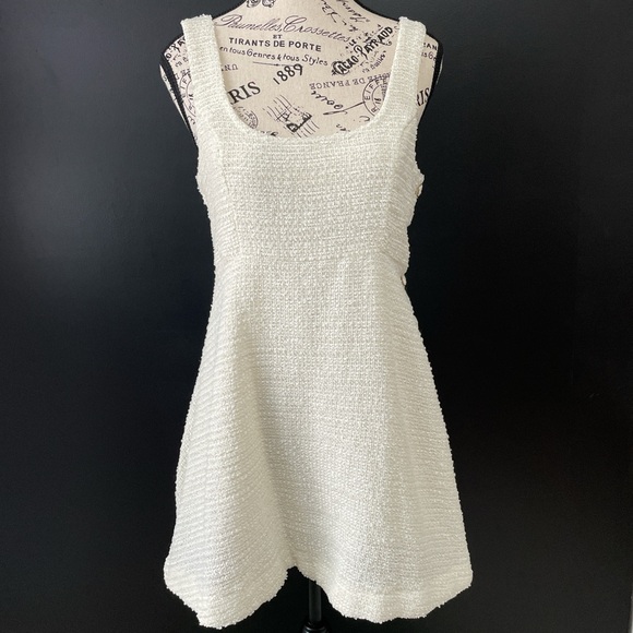 ZARA Tweed Mini Dress - Picture 1 of 6